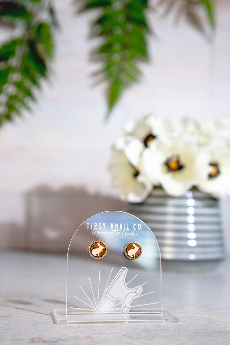 Bunny Stud Earrings