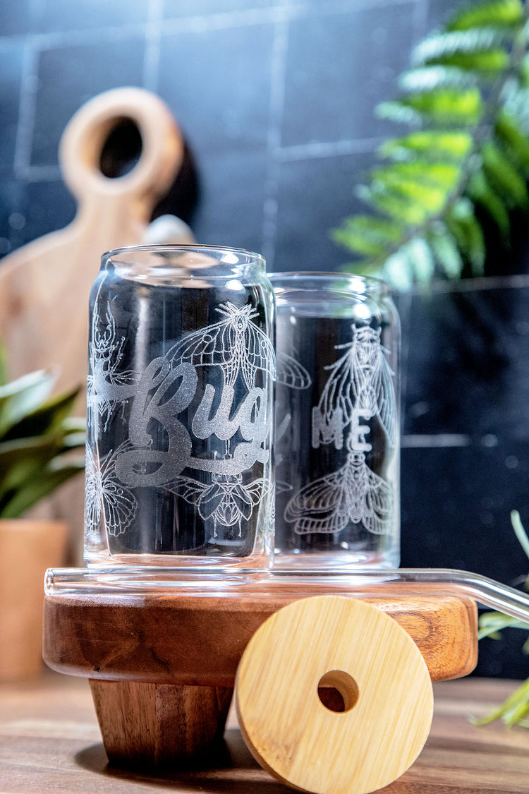 Dont Bug Me Glass Tumbler