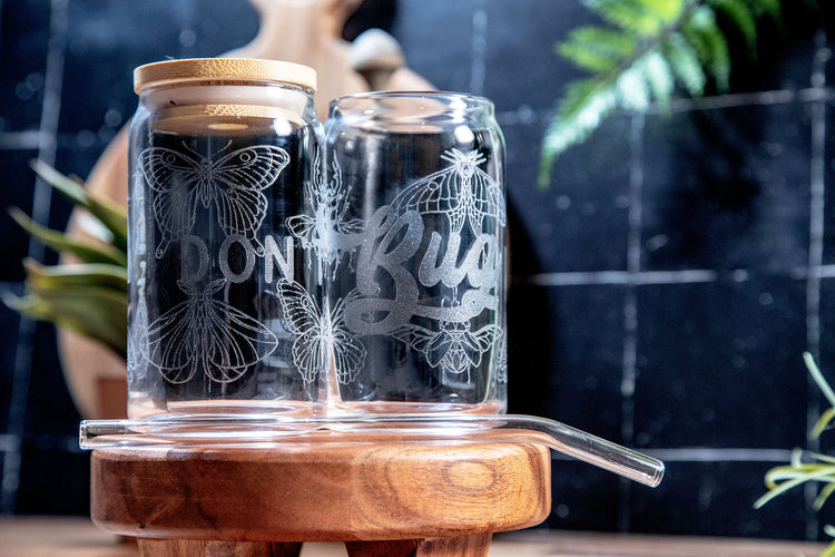 Dont Bug Me Glass Tumbler
