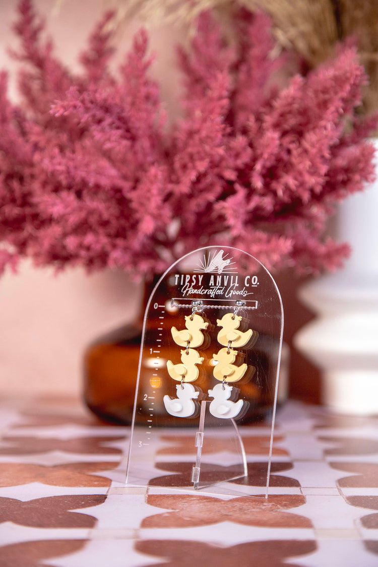 Duck Duck Grey Duck Earrings