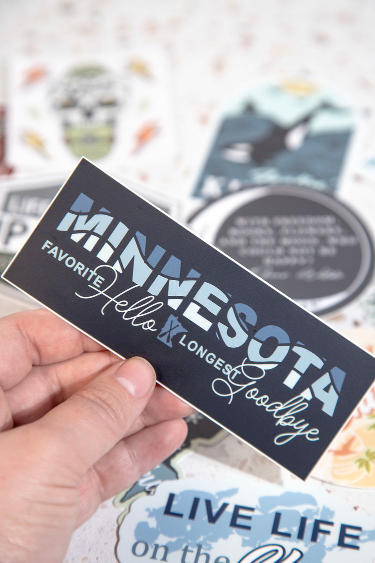 Minnesota Favorite Hello Longest Goodbye Sticker