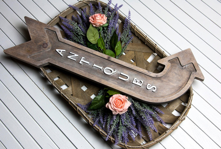 General Store Embossed Wood Sign 32x6