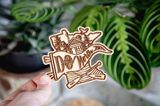 Do North Minnesota Wood Magnet