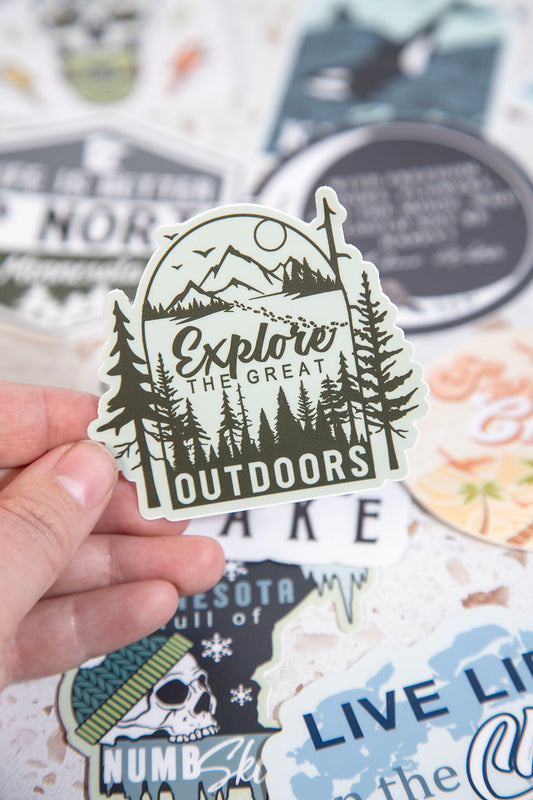 Explore the Great Outdoors Sticker