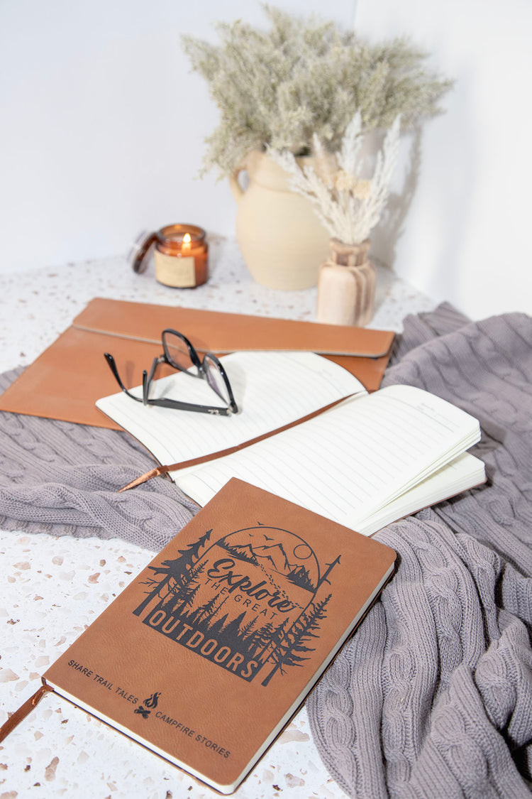 Explore The Great Outdoors Engraved Journal