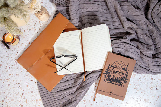 Explore The Great Outdoors Engraved Journal