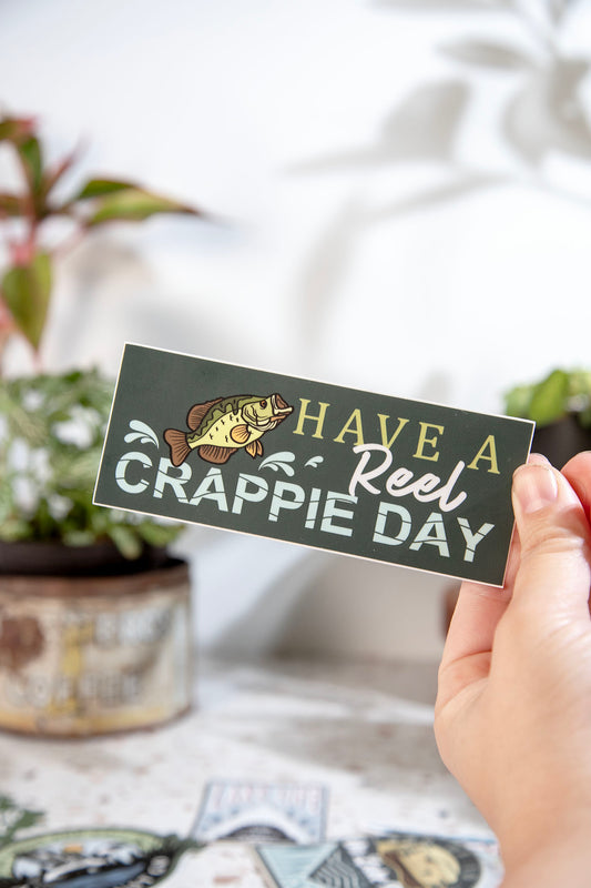 Have a Crappie Day Sticker