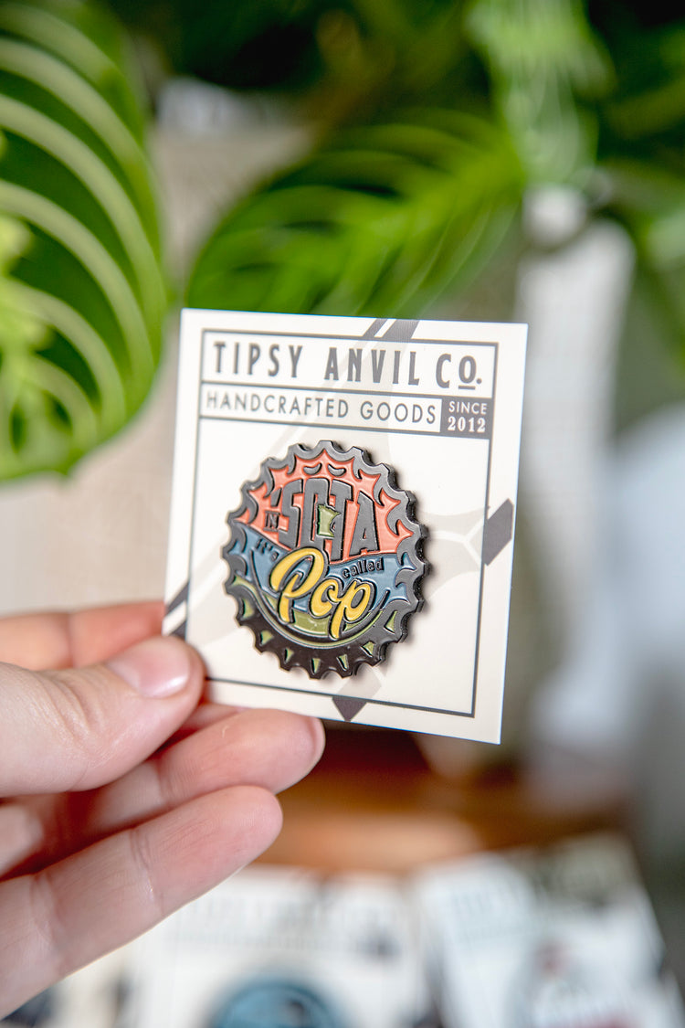 Minnesota Pop Enamel Pin 1.5in