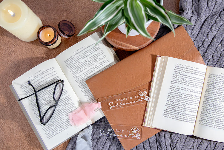 Reading Is Selfcare Acrylic Bookmark