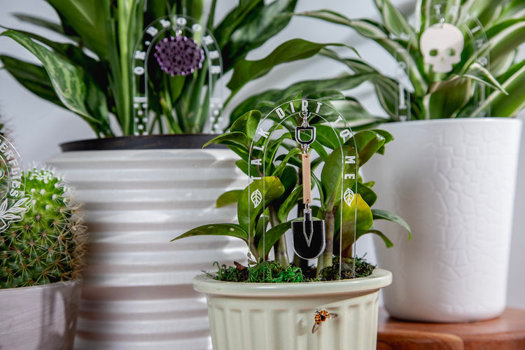 Talk Dirt to Me Charm Plant Stake